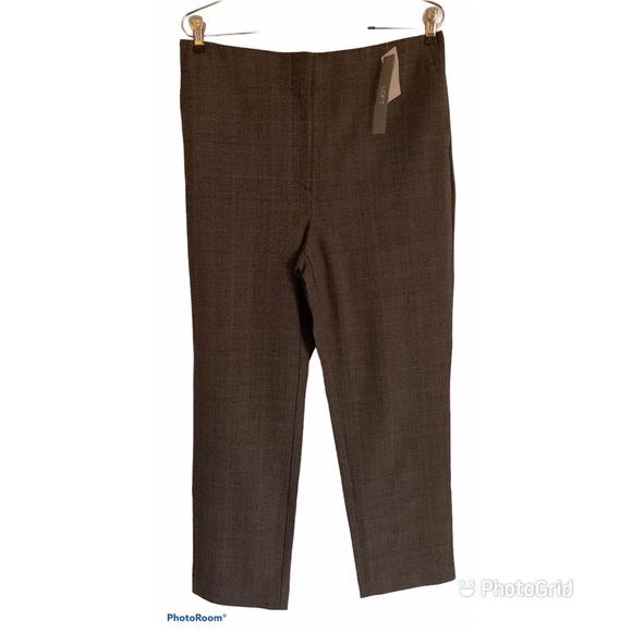 LOFT Plaid Slim Pants Sz 14 $89.50 NWT! - Picture 5 of 9